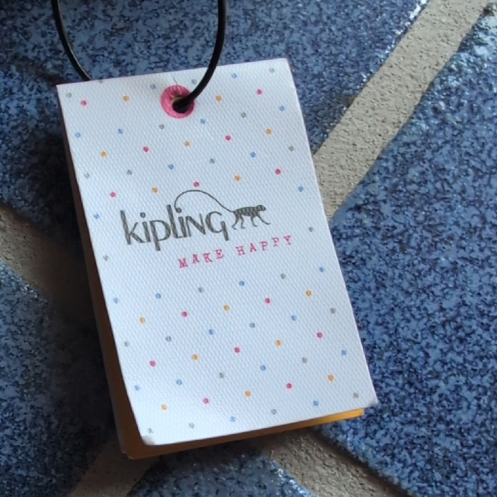 Kipling Pink and Yellow Crossbody Bag with Vibrant Design - Picture 3 of 4